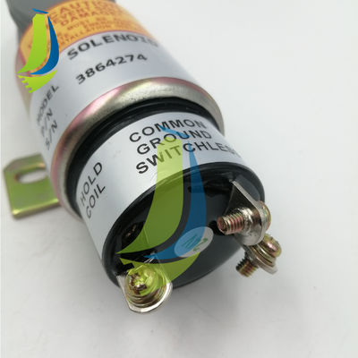 386-4274 3864274 Stop Solenoid 24V For E320B Excavator Parts