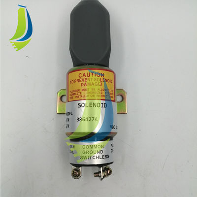 386-4274 3864274 Stop Solenoid 24V For E320B Excavator Parts