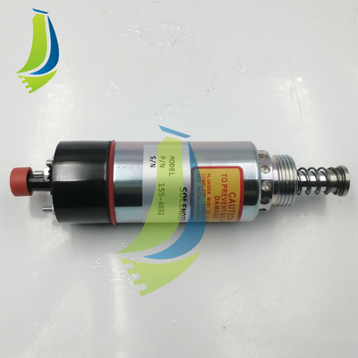 155-4652 1554652 Stop Solenoid Valve For E320B Excavator Parts