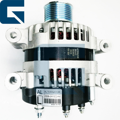 2206-2412 22062412 95A 24V Alternator For C4.2 Engine