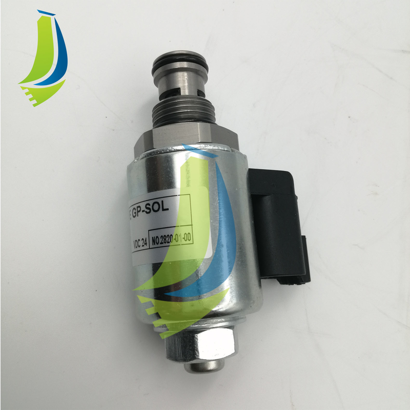 175-3893 Electrical Spare Parts Solenoid Valve 1753893 24V For 120H 140H Excavator