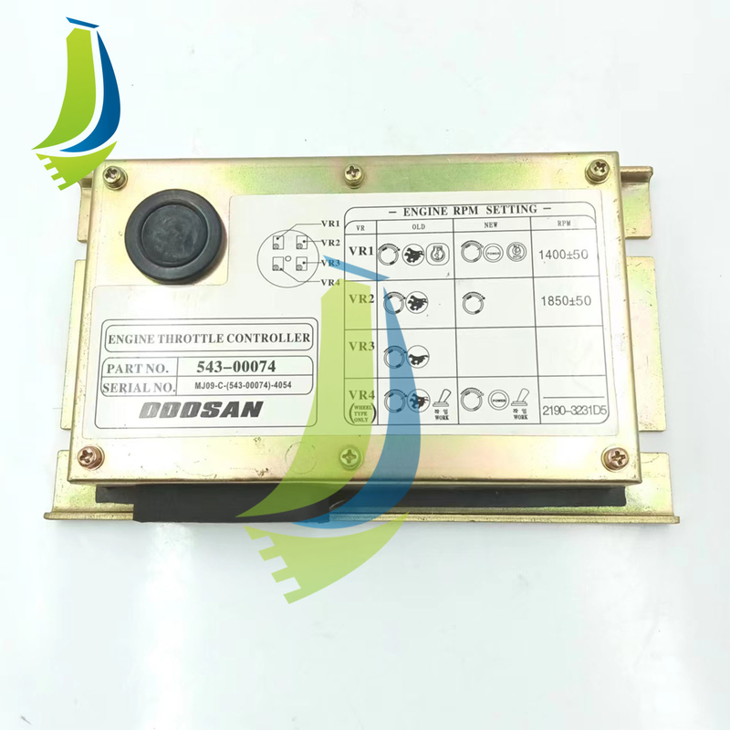 543-00074 Engine Throttle Controller 54300074 For DH220-5 DH220LC-7 Excavator